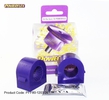 Silentbloky Powerflex Cadillac BLS (05-10) Front Anti Roll Bar Mounting Bush 24mm 2 Piece (3) |