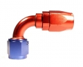 Fitinka koleno 90° D-04 (AN4) 7/16x20-UNF - cutter-system - šroubovací |