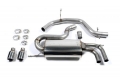 Catback výfuk Milltek Seat Leon 1P FR 2.0 TFSI 200-211PS (06-13) - verze bez rezonátoru (homologace) |