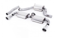 Catback výfuk Milltek VW Scirocco Mk3 R (09-16) - verze s rezonátorem - koncovky leštěné GT (homologace) | 
