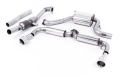 Turboback výfuk Milltek VW Scirocco Mk3 R (09-16) - verze s rezonátorem - koncovky leštěné GT | 