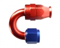 Fitinka koleno 180° D-04 (AN4) 7/16x20-UNF - teflonová PTFE hadice | 