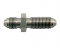 Upínací hlava (bulkhead) D-03 (AN3) 3/8x24-UNF - nerezová | 