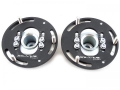 Přední horní uložení tlumičů (Pillowball Top Mounts) Silver Project BMW E36 - 3D verze pro sériový podvozek | 