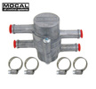 Termostat Mocal inline pro olejové vedení - vývody hadice 13mm | 
