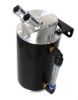 Oil catch tank Sgear - 2x vývod - objem 0,5l - karbonový | 
