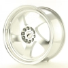 Alu kolo Japan Racing JR15 17x9 ET25 5x100/114 Machined Silver | 
