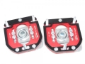Přední horní uložení tlumičů (Pillowball Top Mounts) Silver Project BMW E30 - 3D 2way verze pro stavitelný podvozek | 