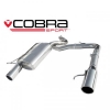 Zadní tlumič výfuku Cobra Sport BMW 3-Series E91 318D/320D Diesel Kombi (07-11) - duální |