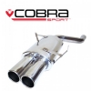 Zadní tlumič výfuku Cobra Sport BMW 3-Series E46 323i všechny modely (98-06) |
