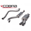 Catback výfuk Cobra Sport Ford Fiesta Mk7 1.0T Ecoboost Zetec S (13-) - verze s rezonátorem | 