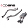 Catback výfuk Cobra Sport Ford Fiesta Mk7 1.0T Ecoboost Zetec S (13-) - verze bez rezonátoru | 