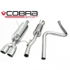 Catback výfuk Cobra Sport Ford Fiesta Mk7 1.2/1.4/1.6 (08-14) - modely bez vlnovce | 