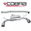 Catback výfuk Cobra Sport Nissan 350Z VQ35DE/HR (03-09) - verze bez rezonátoru |