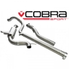 Catback výfuk Cobra Sport Renault Megane RS250/265 Cup (09-) - verze bez rezonátoru | 