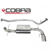 Catback výfuk Cobra Sport Subaru Impreza WRX Turbo Hatchback (08-11) - verze bez rezonátoru |